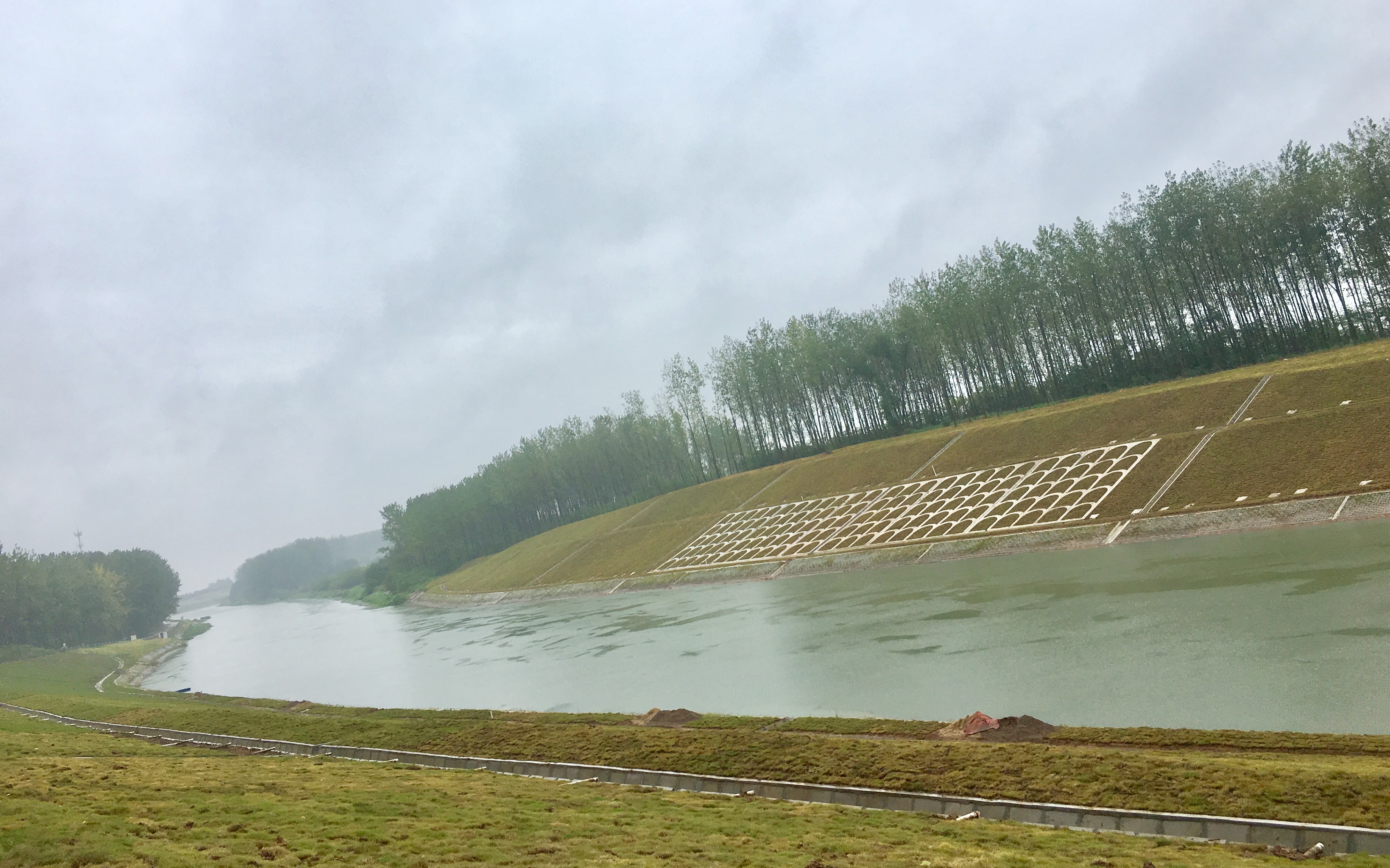 淠河总干渠高桥滑坡应急处理工程