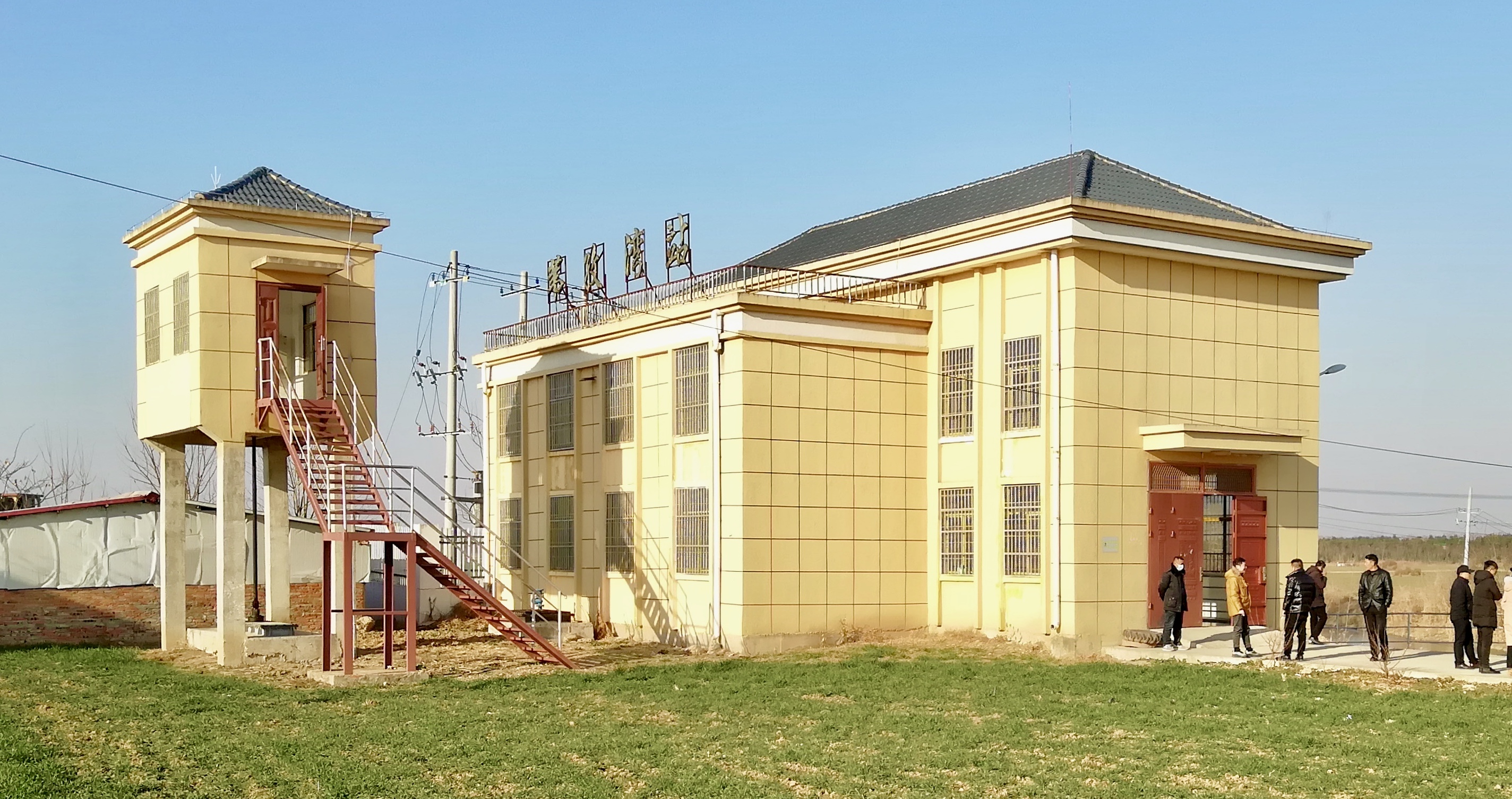 淮河流域西淝河沿淮洼地治理苇孜湾泵站