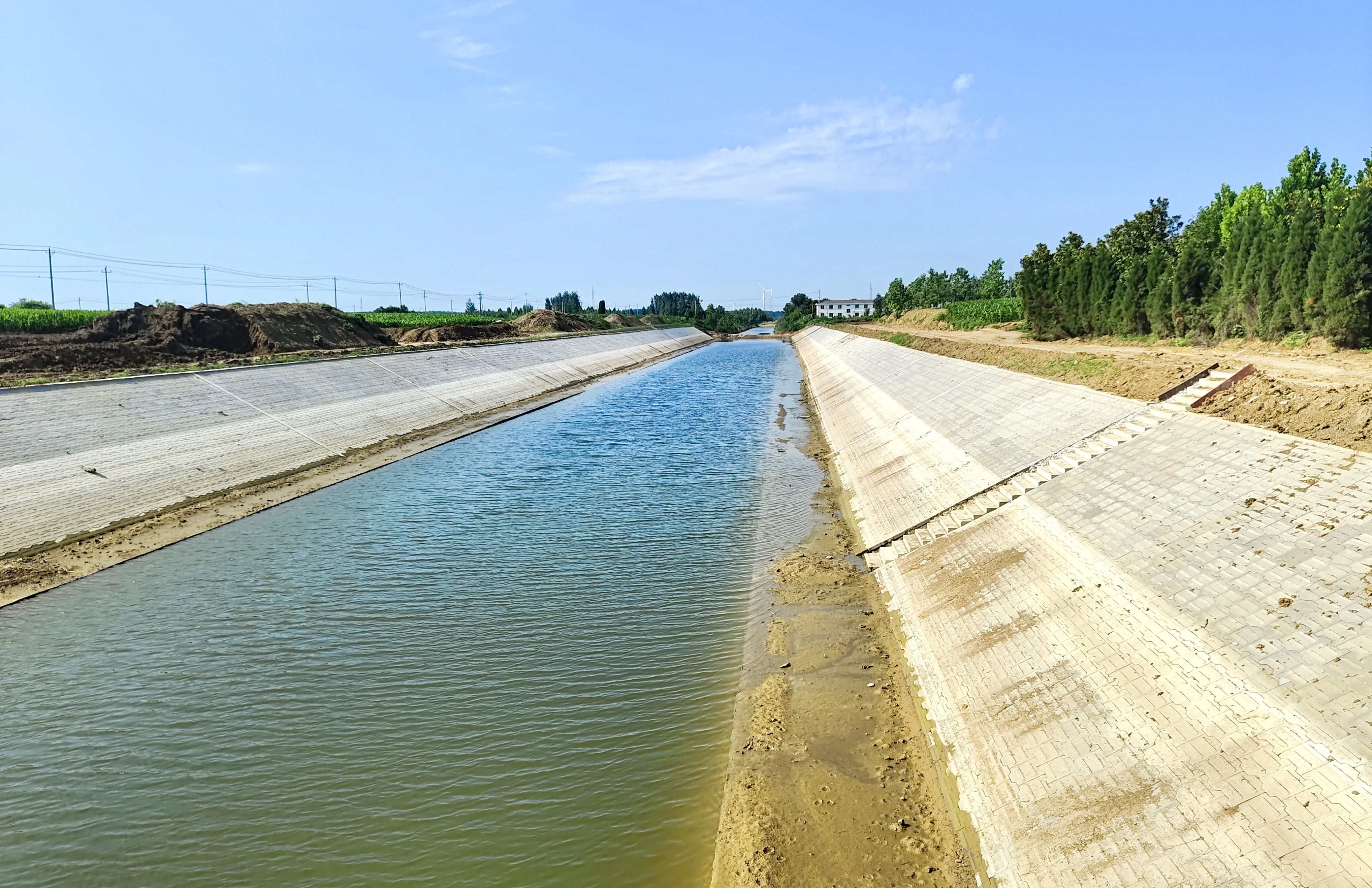 固镇县水系连通及水美乡村建设县（浍南沟项目区）施工项目