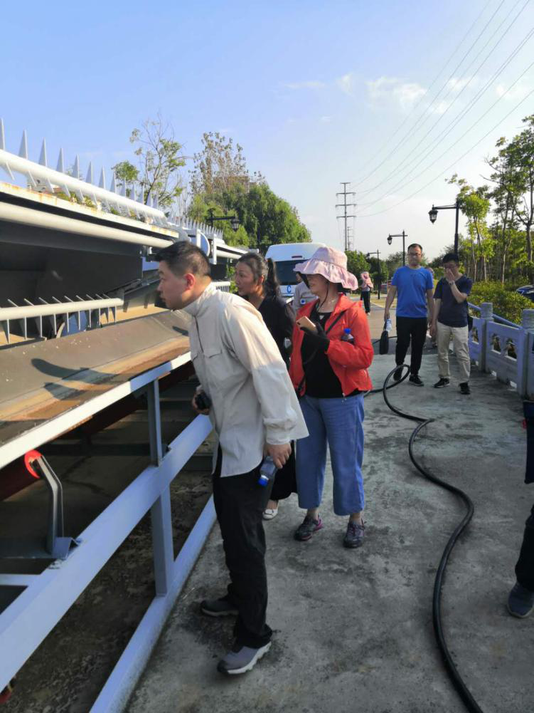 省水利厅专家组对池州水电申报“禹王杯”项目进行现场评审验收(图1)