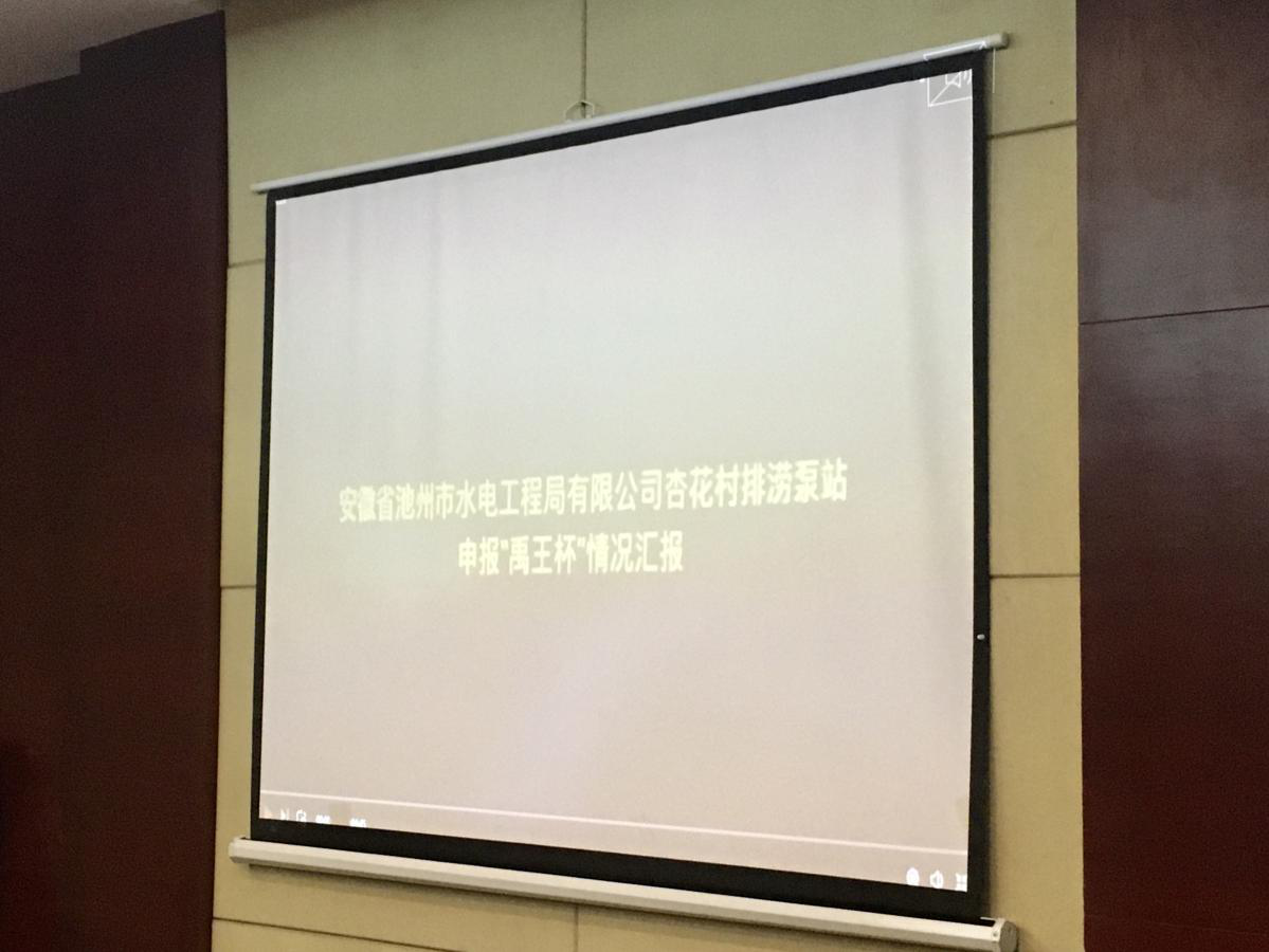 省水利厅专家组对池州水电申报“禹王杯”项目进行现场评审验收(图9)