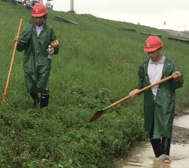助力防汛抗洪，彰显企业担当 ---安徽省池州市水电工程局有限公司防汛抗洪工作纪实(图7)