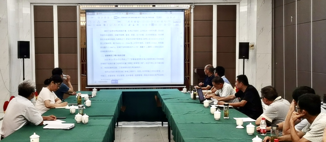 省水利协会组织专家对公司枞阳项目申报“安徽省水利建设工程  规范化施工管理工地”进行现场复核(图3)