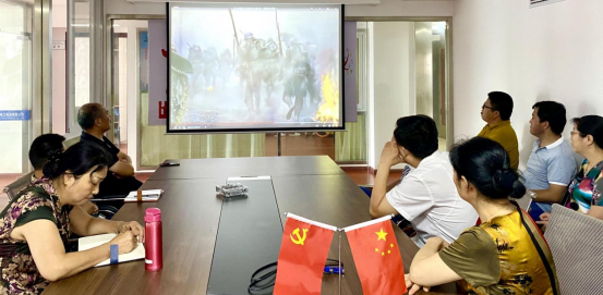 公司召开纪念抗战胜利76周年学习活动(图3)