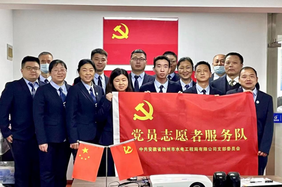 成立党员志愿者服务队 夯实党建工作基础(图2)